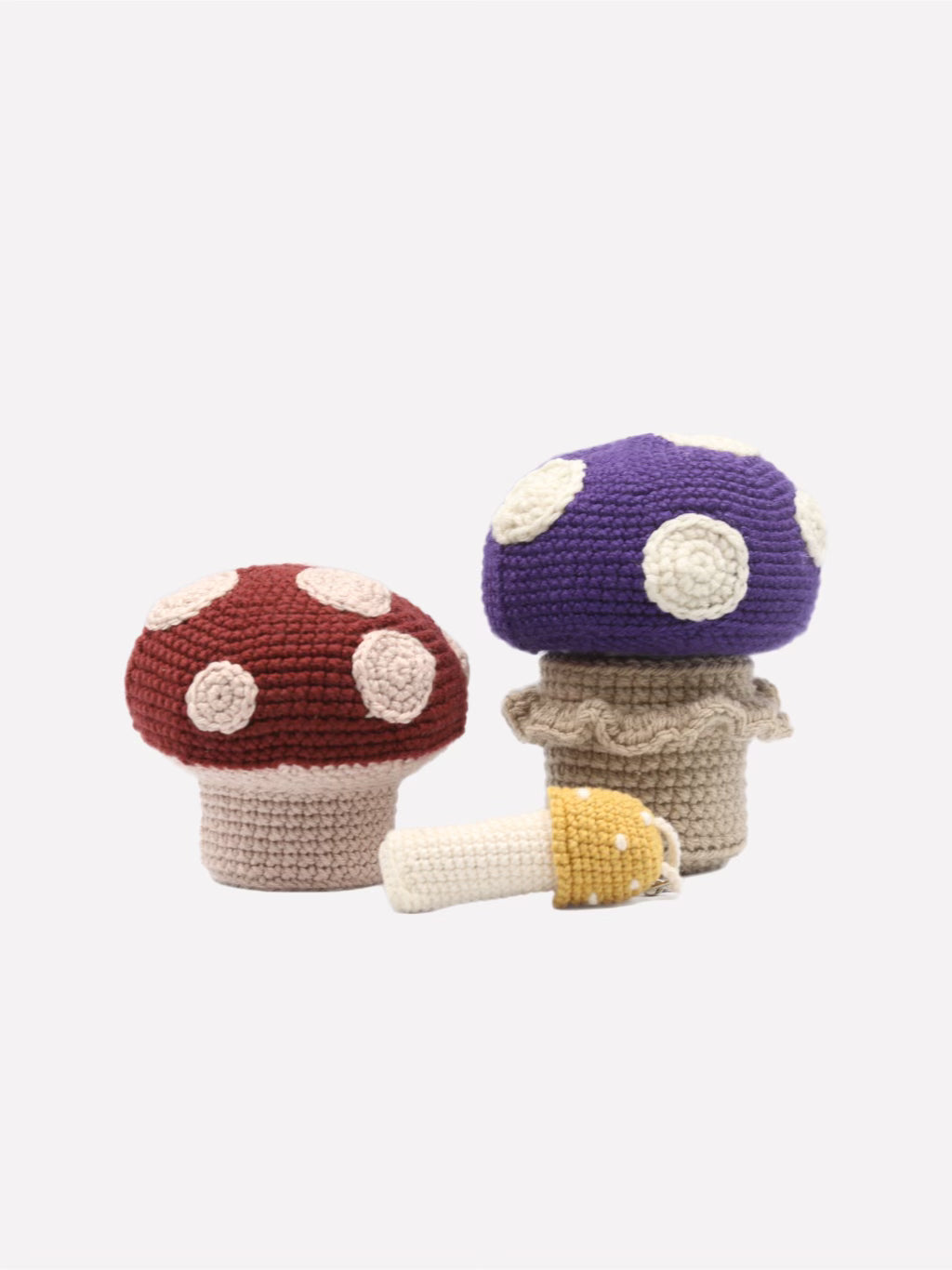 Shroomie Mushroom Keychain