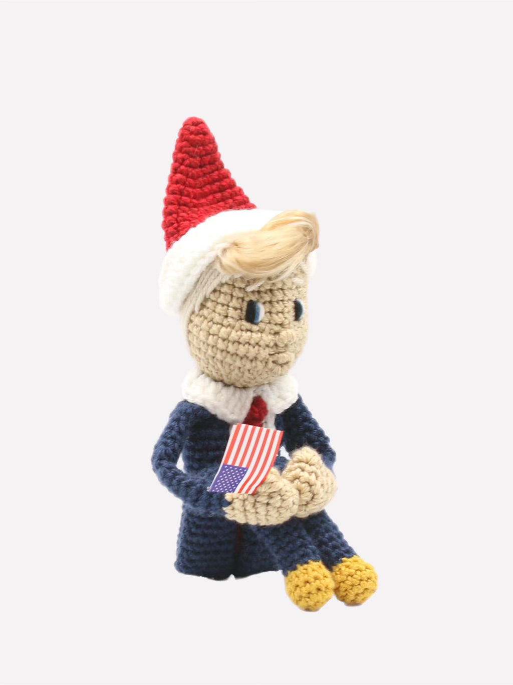 Trump on the Stump: The Crochet Christmas Elf