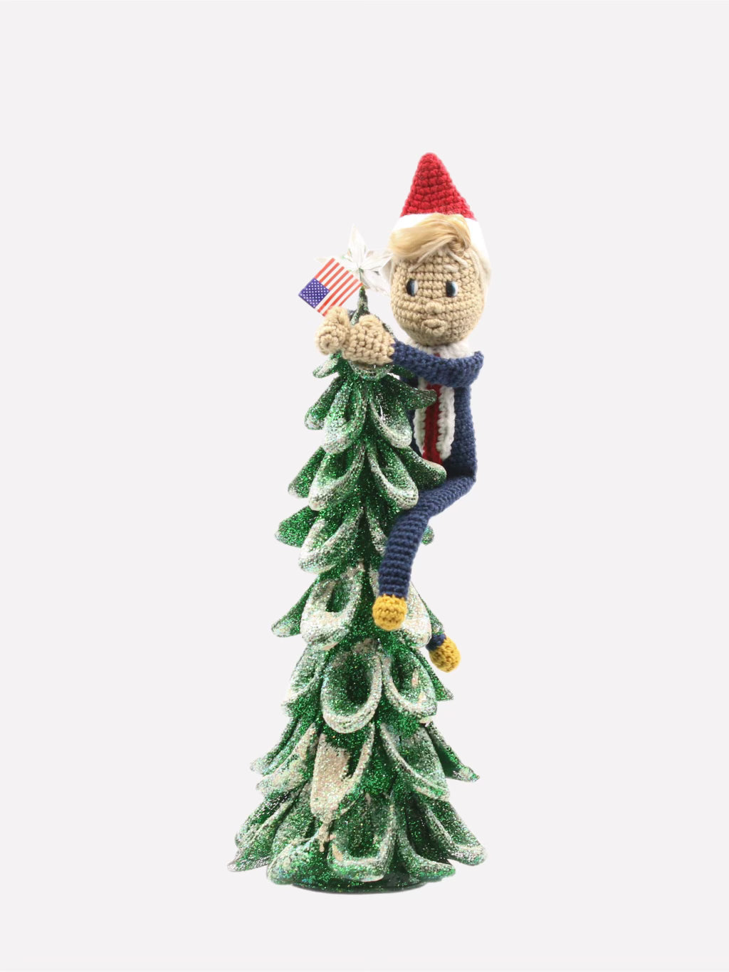 Trump on the Stump: The Crochet Christmas Elf