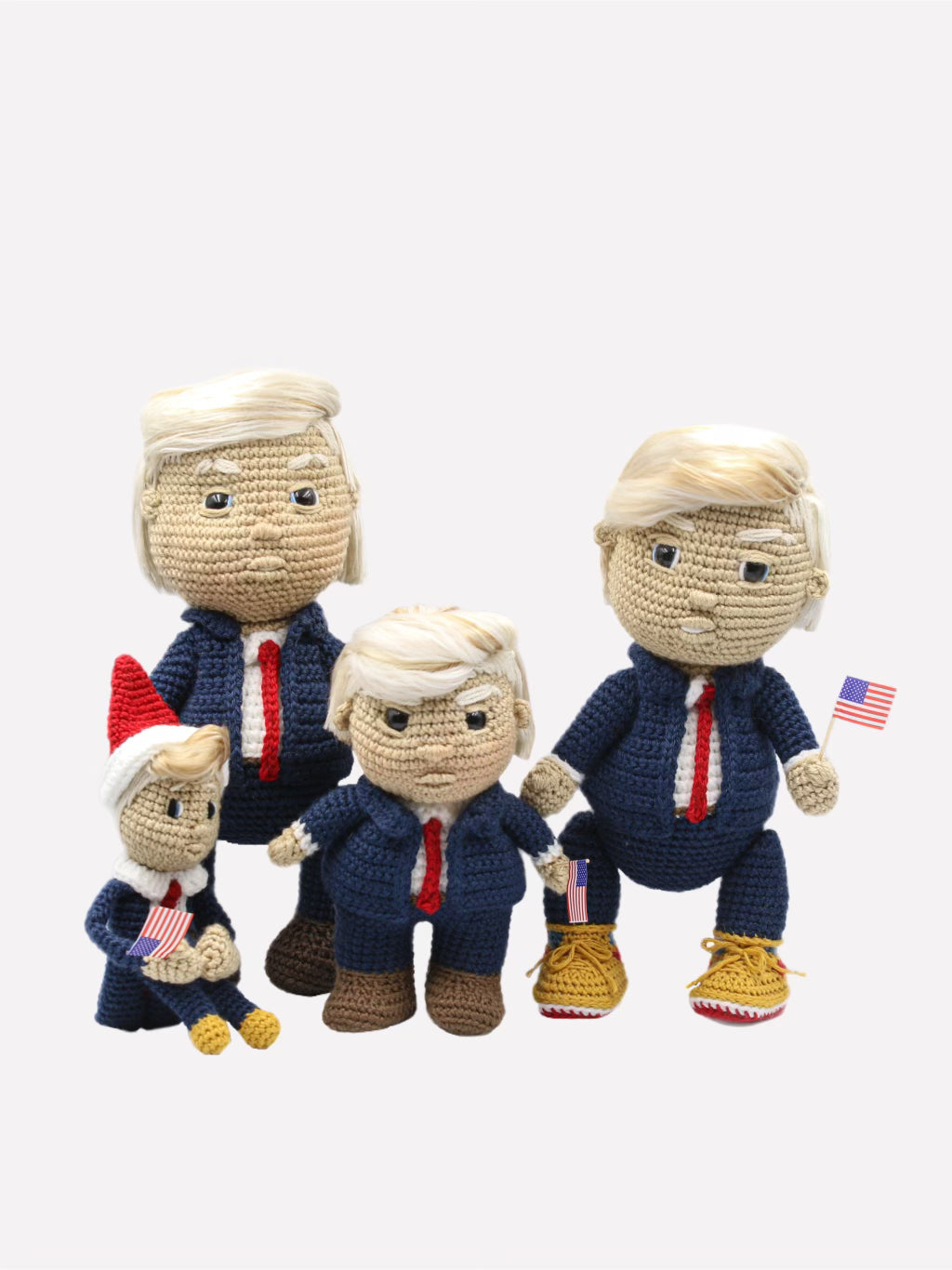 MAGA Man Crochet Doll: A Whimsical Tribute to President Donald J. Trump