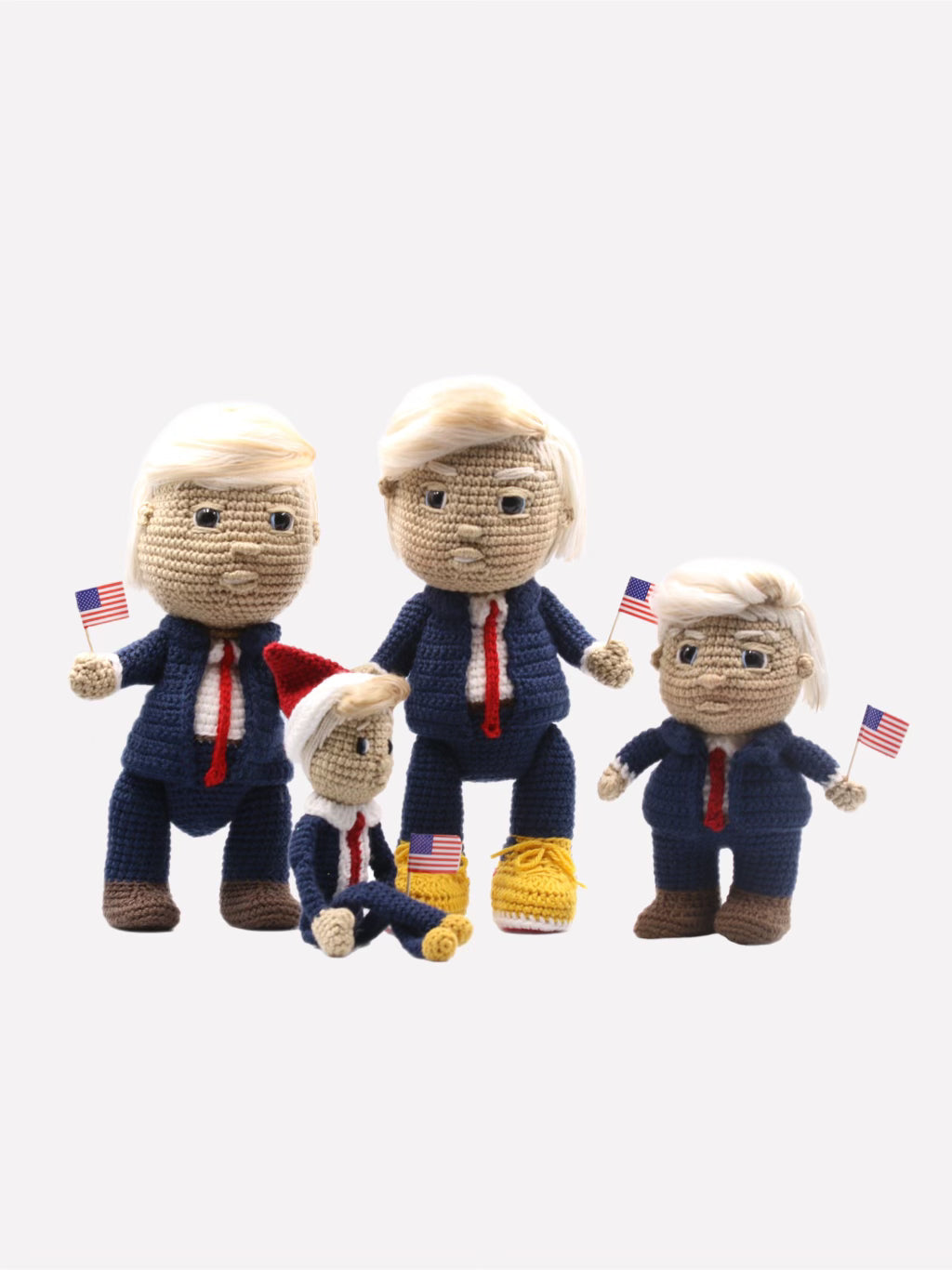 Ultra MAGA Crochet Doll: A Whimsical Tribute to President Donald J. Trump