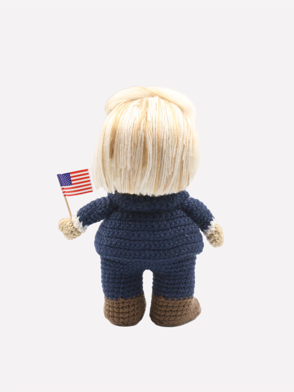 Mini MAGA Crochet Doll: A Whimsical Tribute to President Donald J. Trump